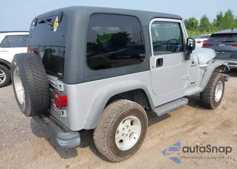 2003 Jeep Wrangler / Tj Sport from USA, damaged, VIN 1J4FA49S43P343483